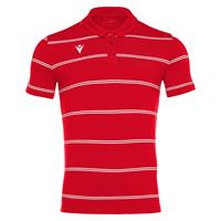 Flamenco Polo RED/WHT XXL Poloskjorte til herre